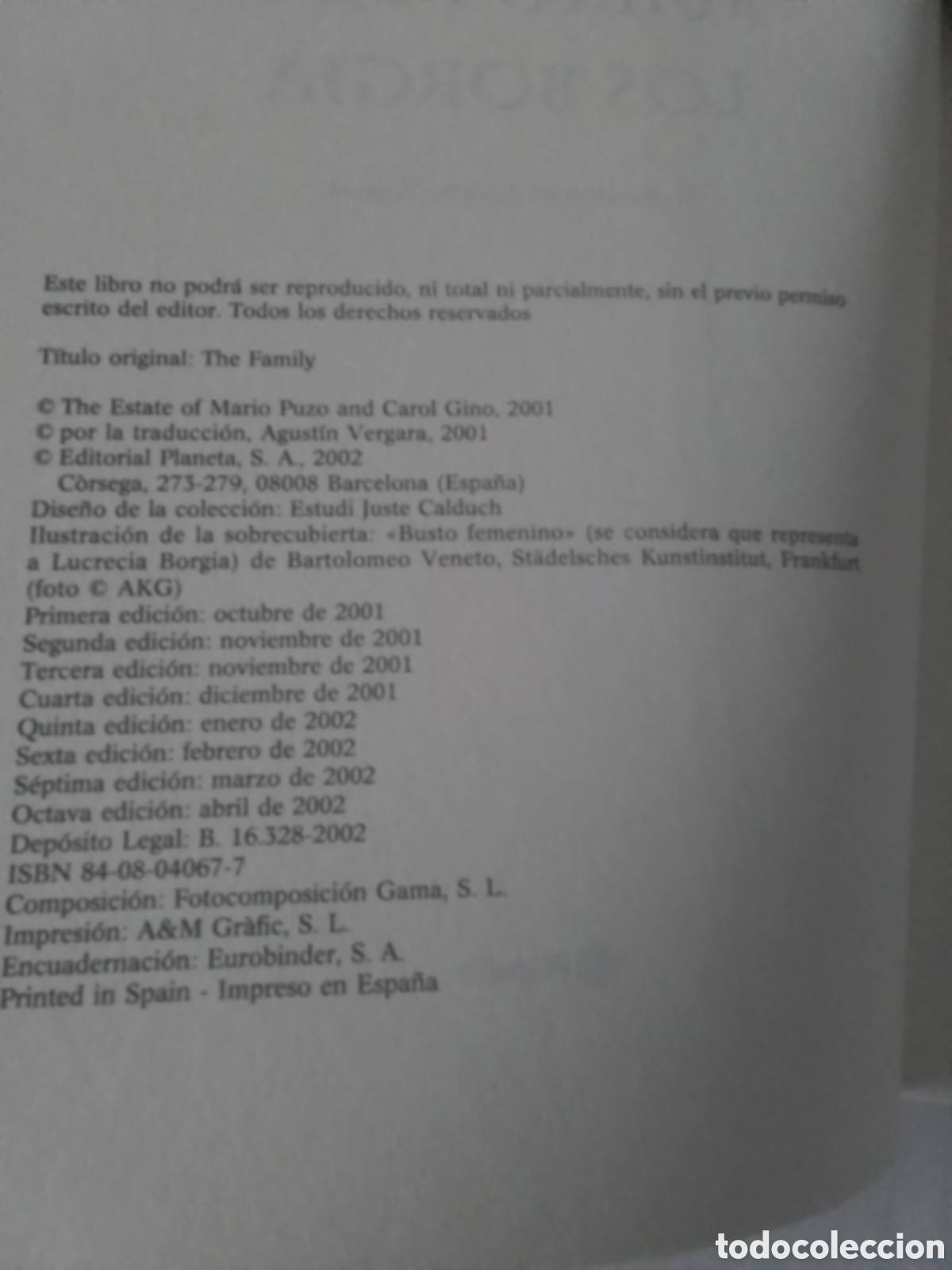 Libros de segunda mano: Libro Mario Puzo - Foto 5
