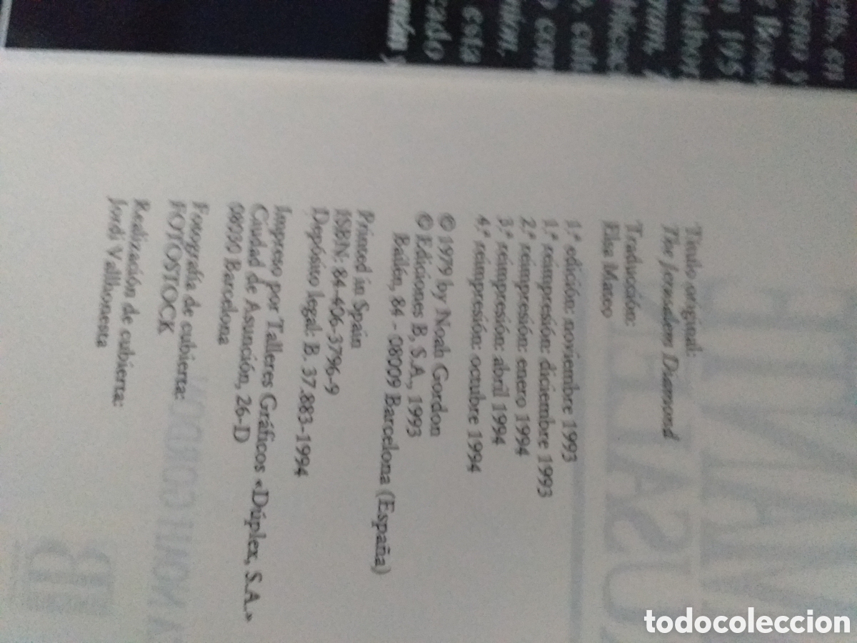 Libros de segunda mano: Libro Noah Gordon - Foto 4