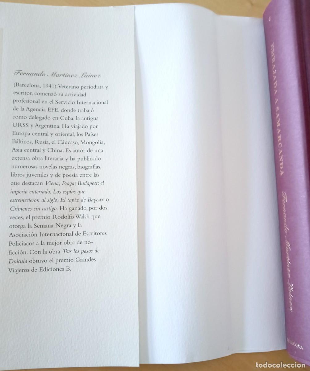 Libros de segunda mano: FERNANDO MARTINEZ LAINEZ EMBAJADA A SAMARCANDA - Foto 3