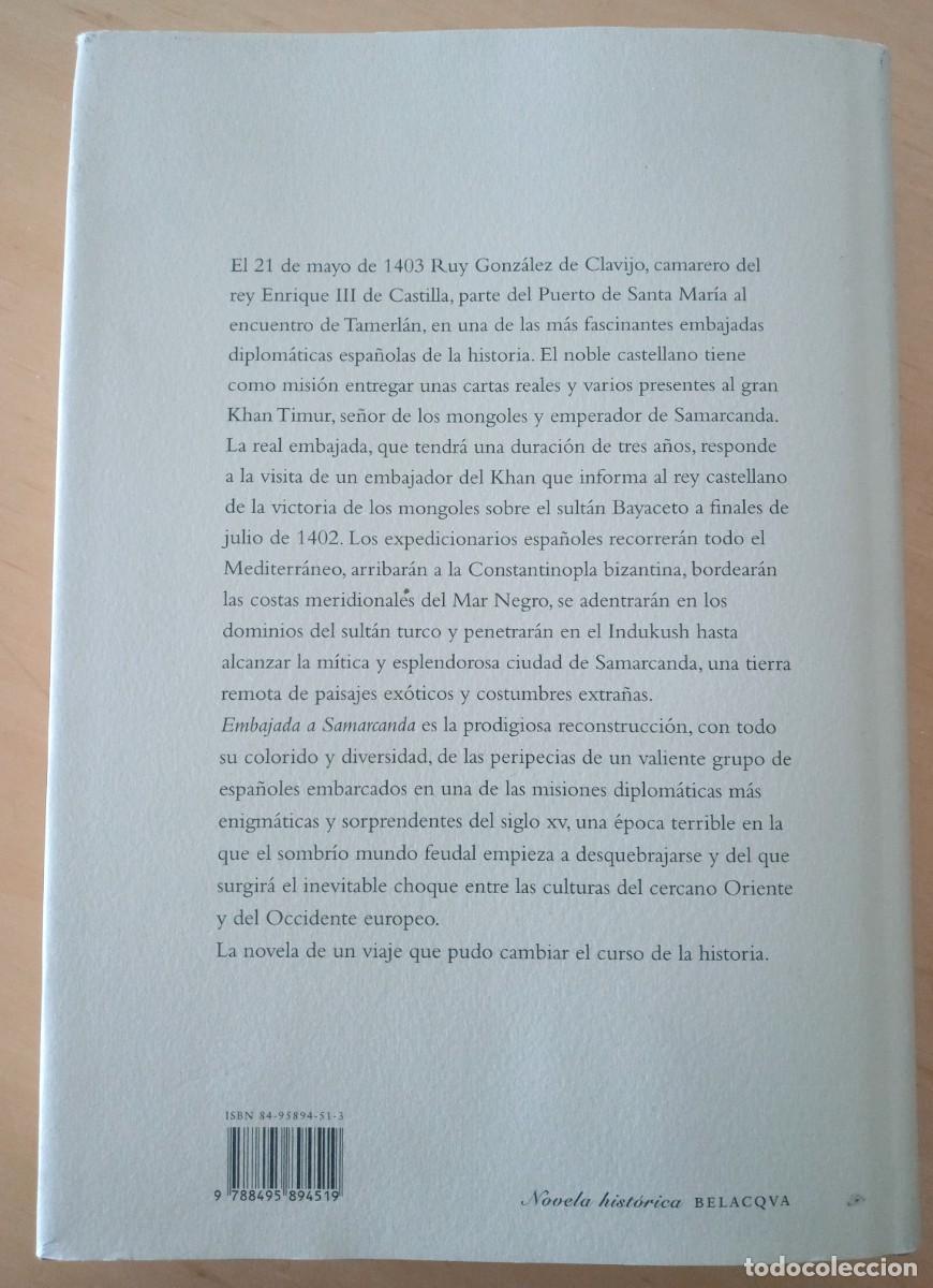 Libros de segunda mano: FERNANDO MARTINEZ LAINEZ EMBAJADA A SAMARCANDA - Foto 2