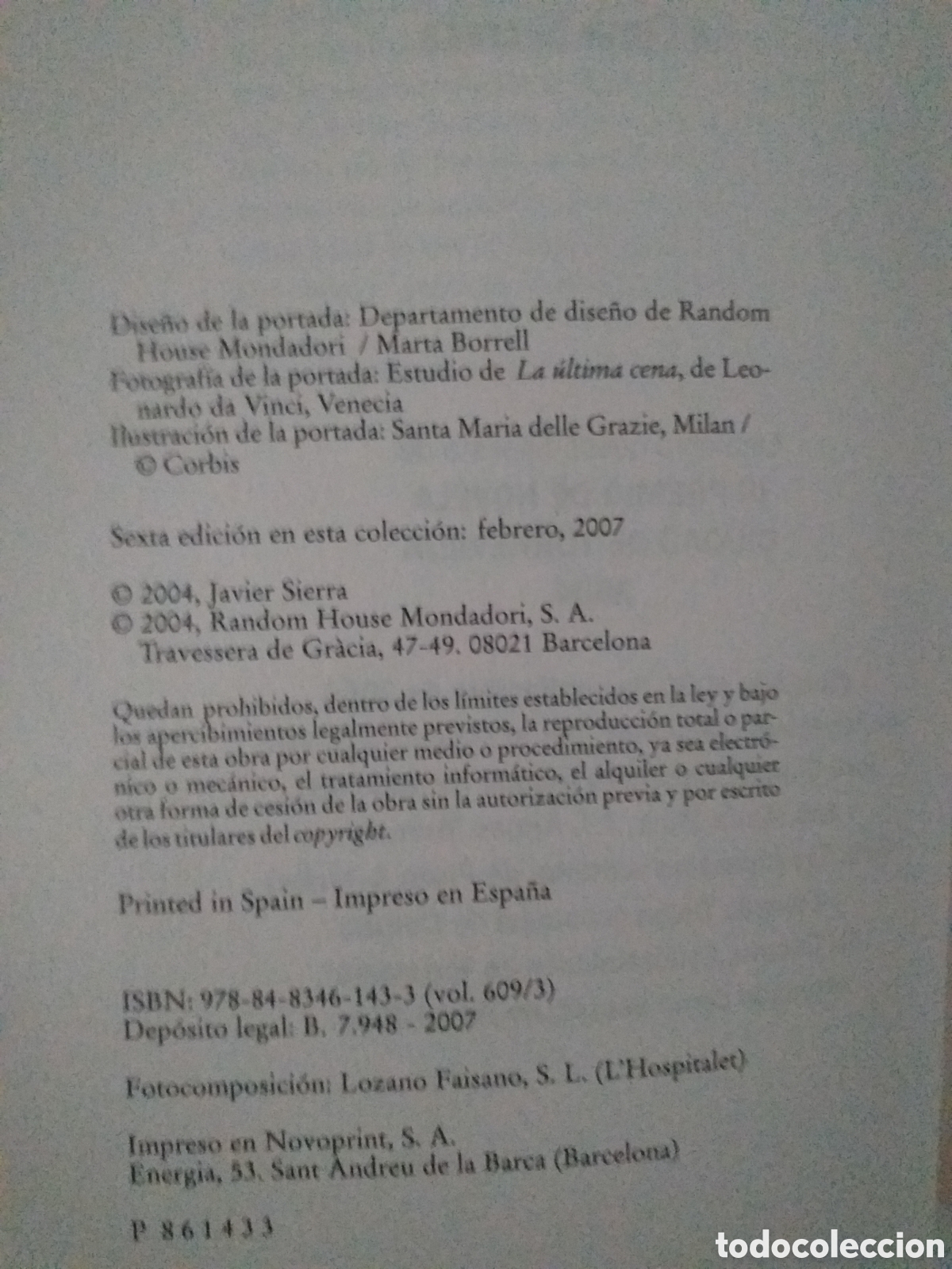 Libros de segunda mano: Libro Javier Sierra - Foto 6