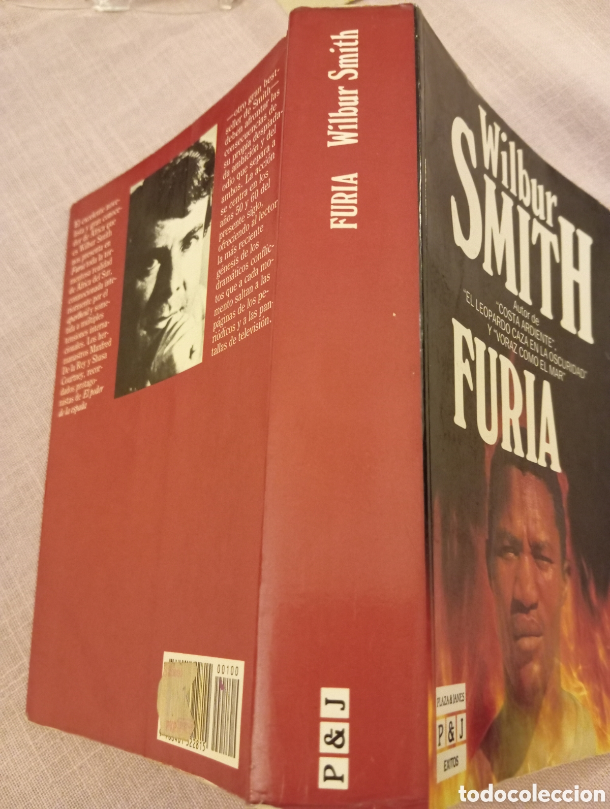 Libros de segunda mano: Furia libro sobre &Aacute;frica del Sur - Foto 2