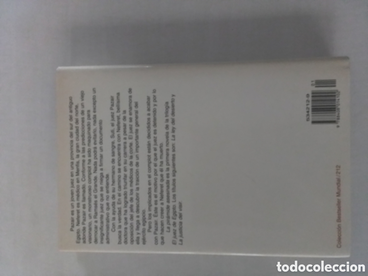 Libros de segunda mano: Libro Christian Jacq - Foto 4
