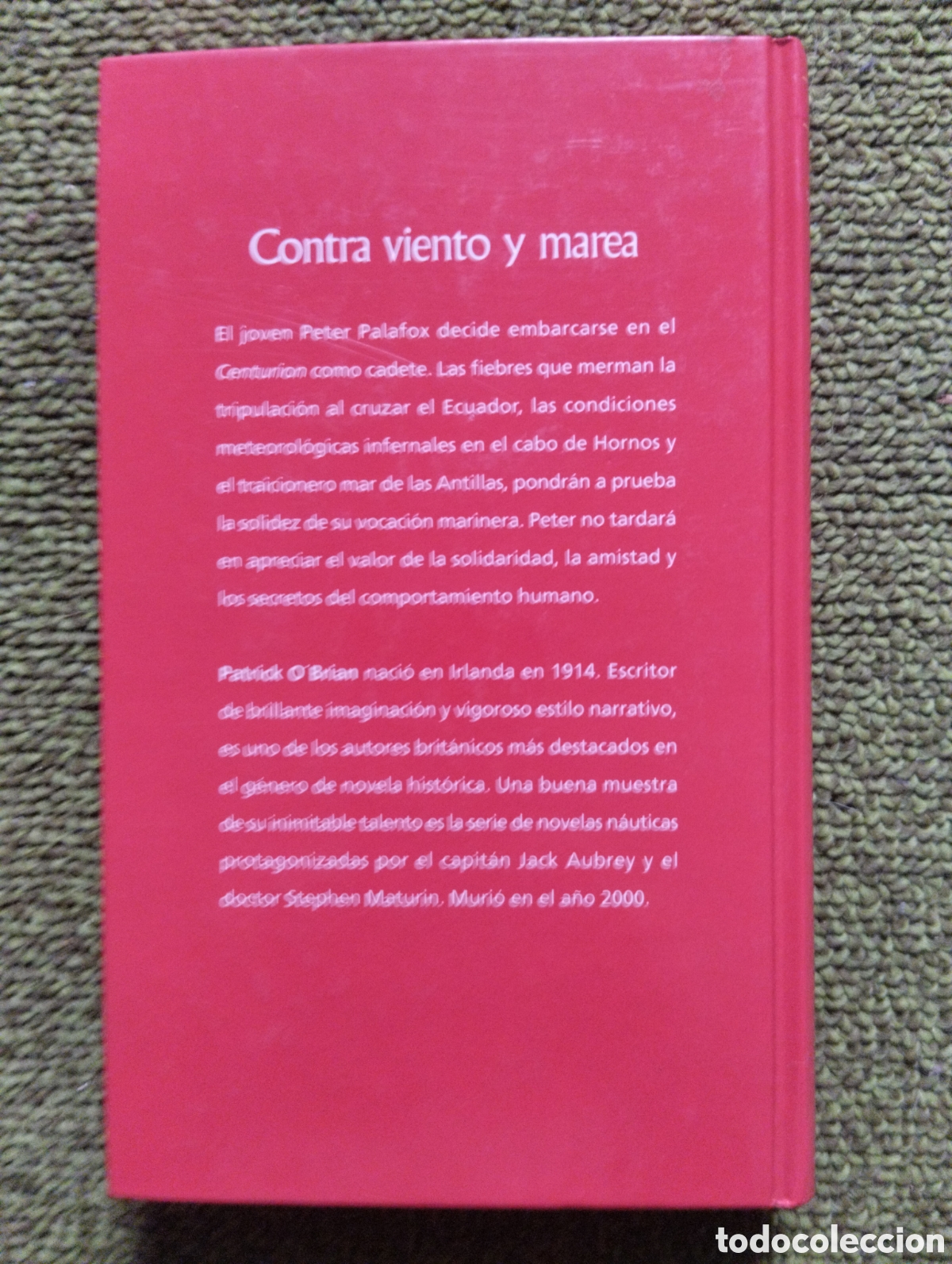 Libros de segunda mano: Contra viento y marea, Patrick O&acute;Brian, RBA, 2001 - Foto 2