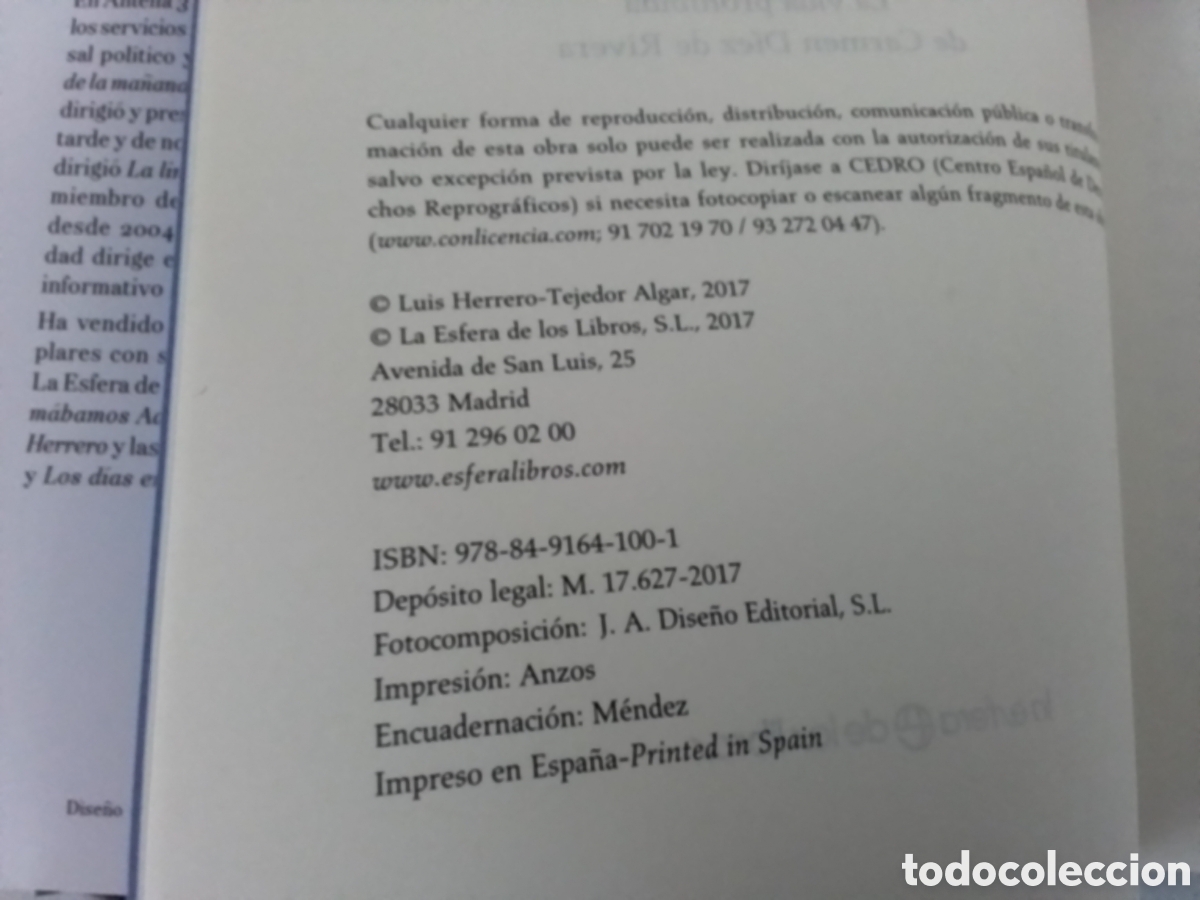 Libros de segunda mano: Libro Luis Herrero - Foto 4