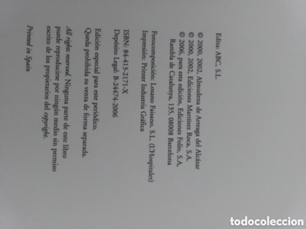 Libros de segunda mano: Libro Almudena de Arteaga - Foto 2