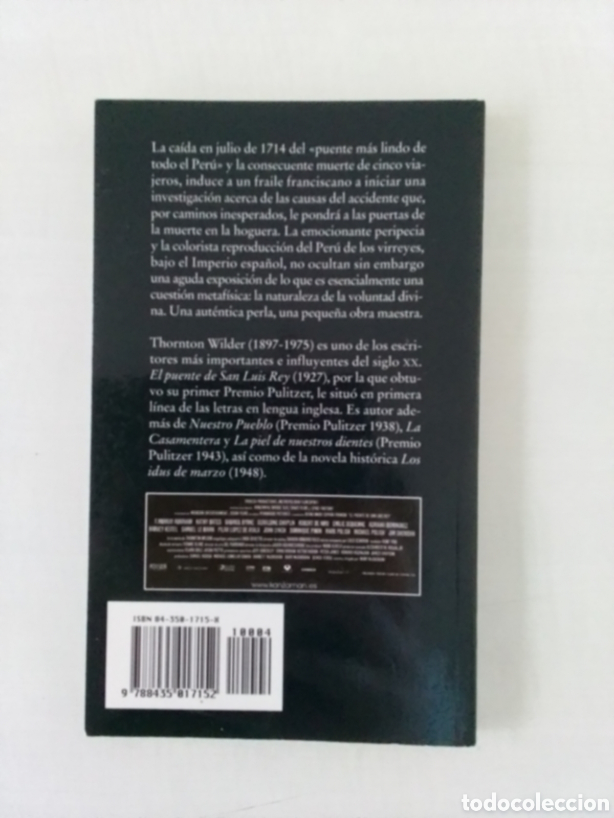 Libros de segunda mano: Libro Thorton Wilder - Foto 5