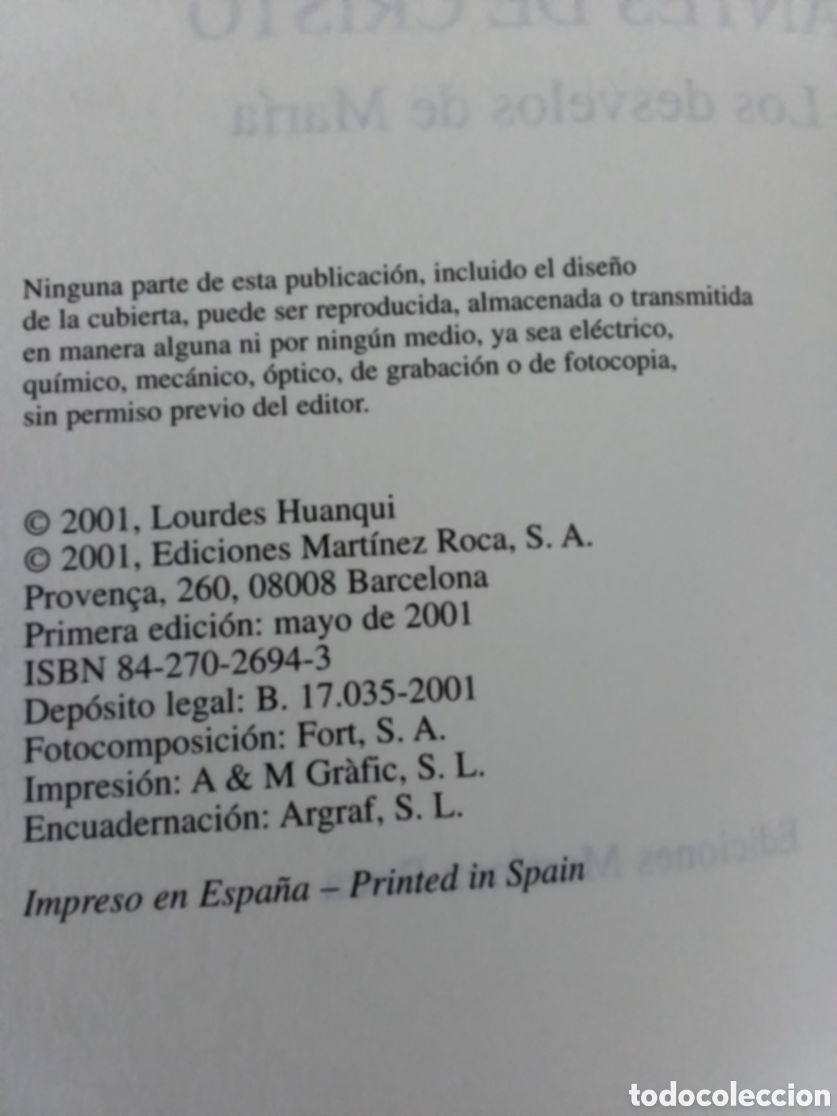 Libros de segunda mano: Libro Lourdes Huanqui - Foto 3