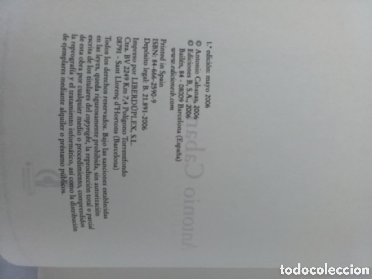 Libros de segunda mano: Libro Antonio Cabanas - Foto 6