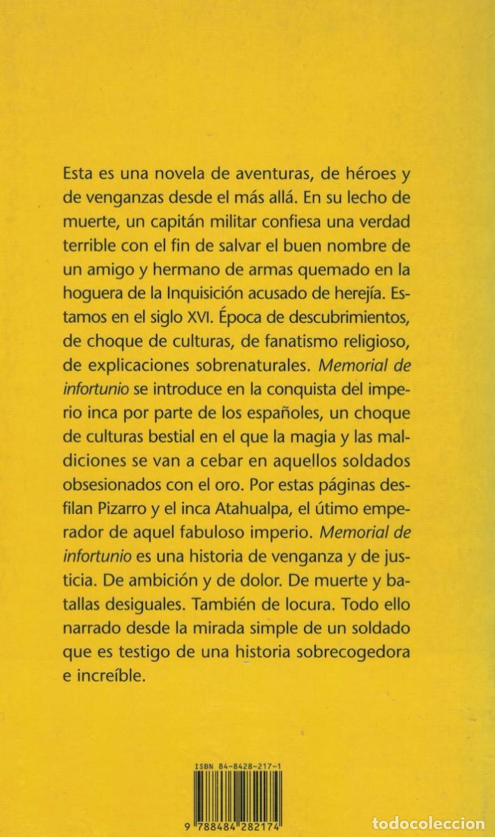 Libros de segunda mano: Francisco Castro, Memorial de Infortunio - Foto 2