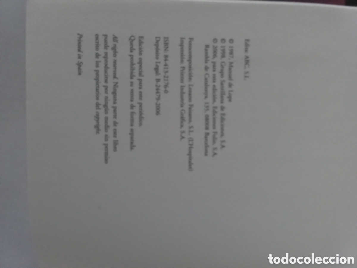Libros de segunda mano: Libro Manuel de Lope - Foto 3
