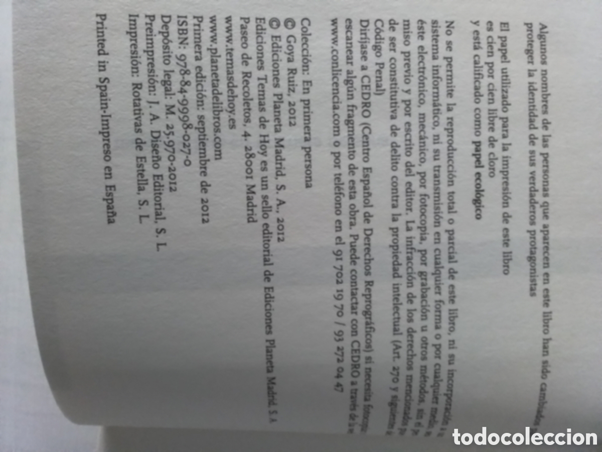 Libros de segunda mano: Libro Goya Ruiz - Foto 3