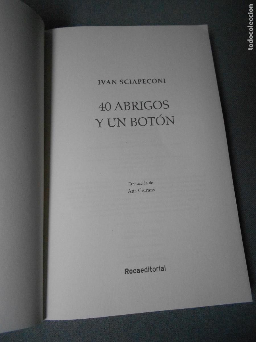 Libros de segunda mano: 40 ABRIGOS Y UN BOTON - Foto 3