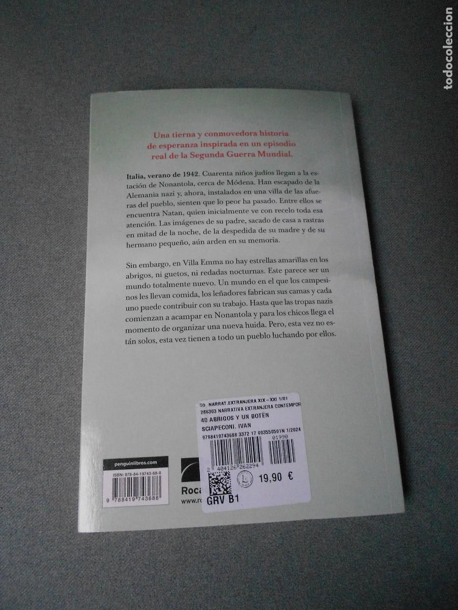 Libros de segunda mano: 40 ABRIGOS Y UN BOTON - Foto 4