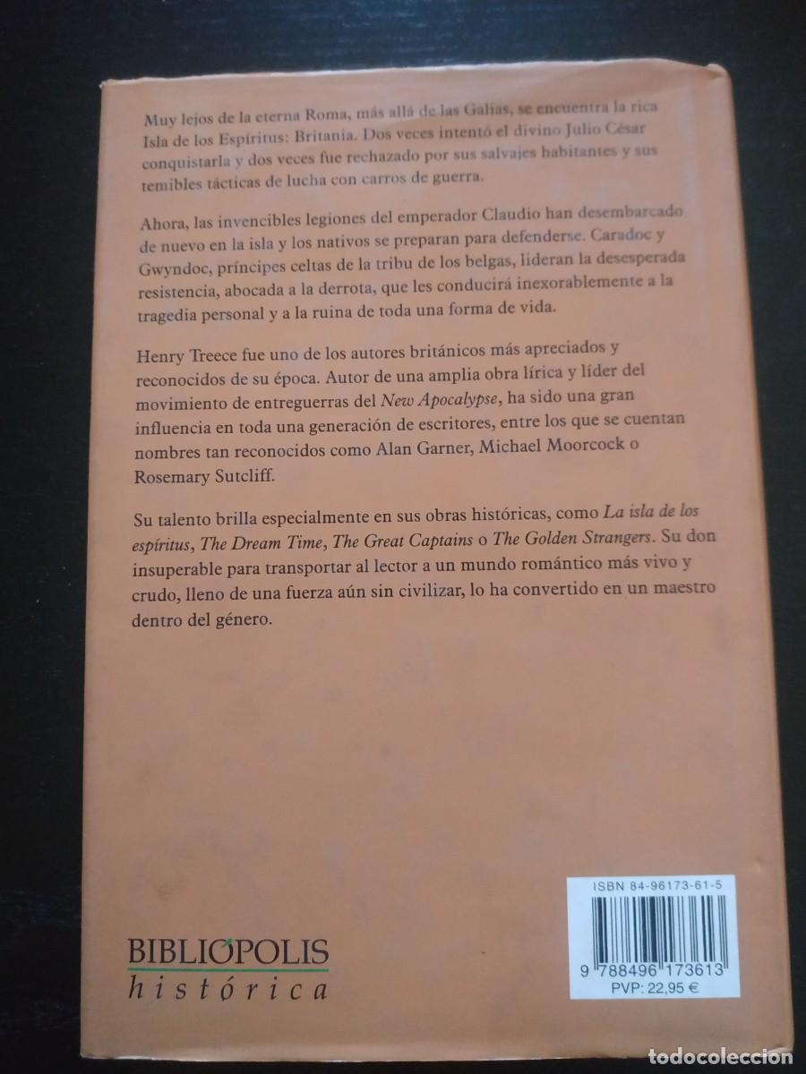 Libros de segunda mano: La isla de los esp&iacute;ritus - Henry Treece. Bibli&oacute;polis - Foto 2