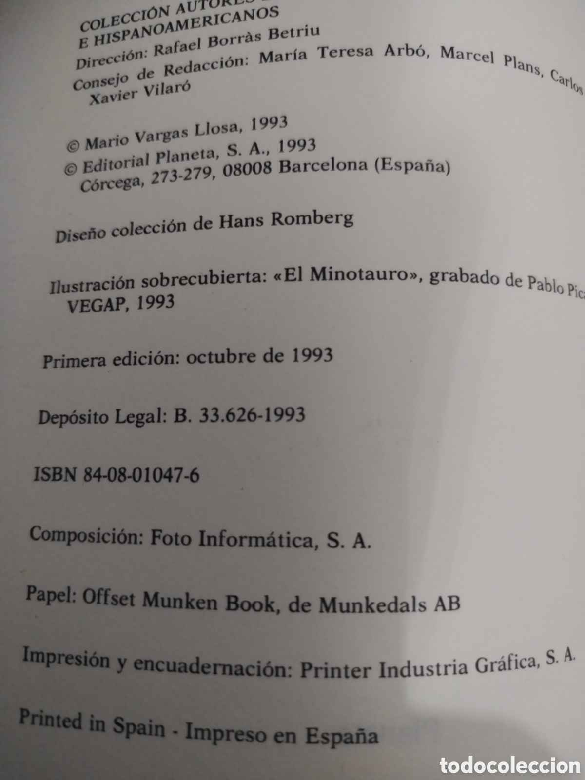 Libros de segunda mano: LITUMA EN LOS ANDES a&ntilde;o 1993 - Foto 2