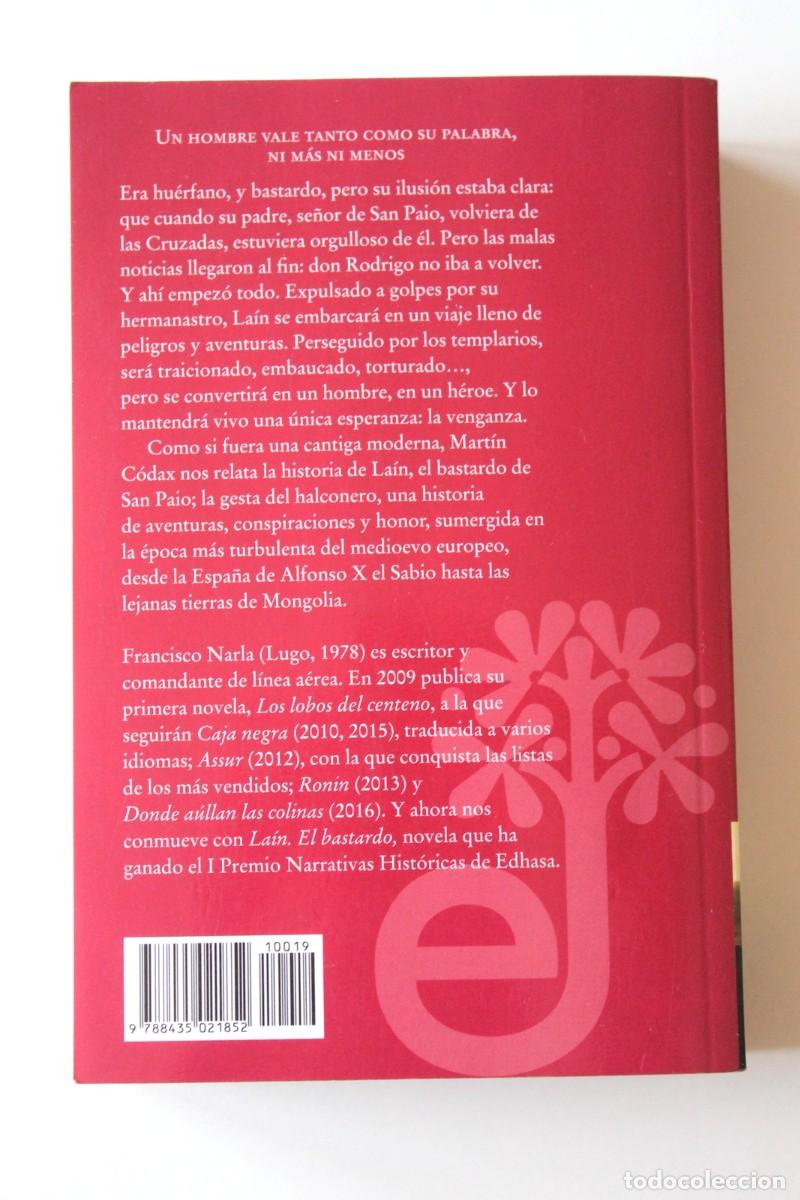 Libros de segunda mano: Francisco Narla - La&iacute;n. El bastardo - Edhasa Pocket - Foto 3