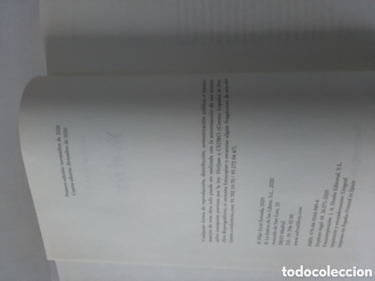 Libros de segunda mano: Libro Pilar Eyre - Foto 5