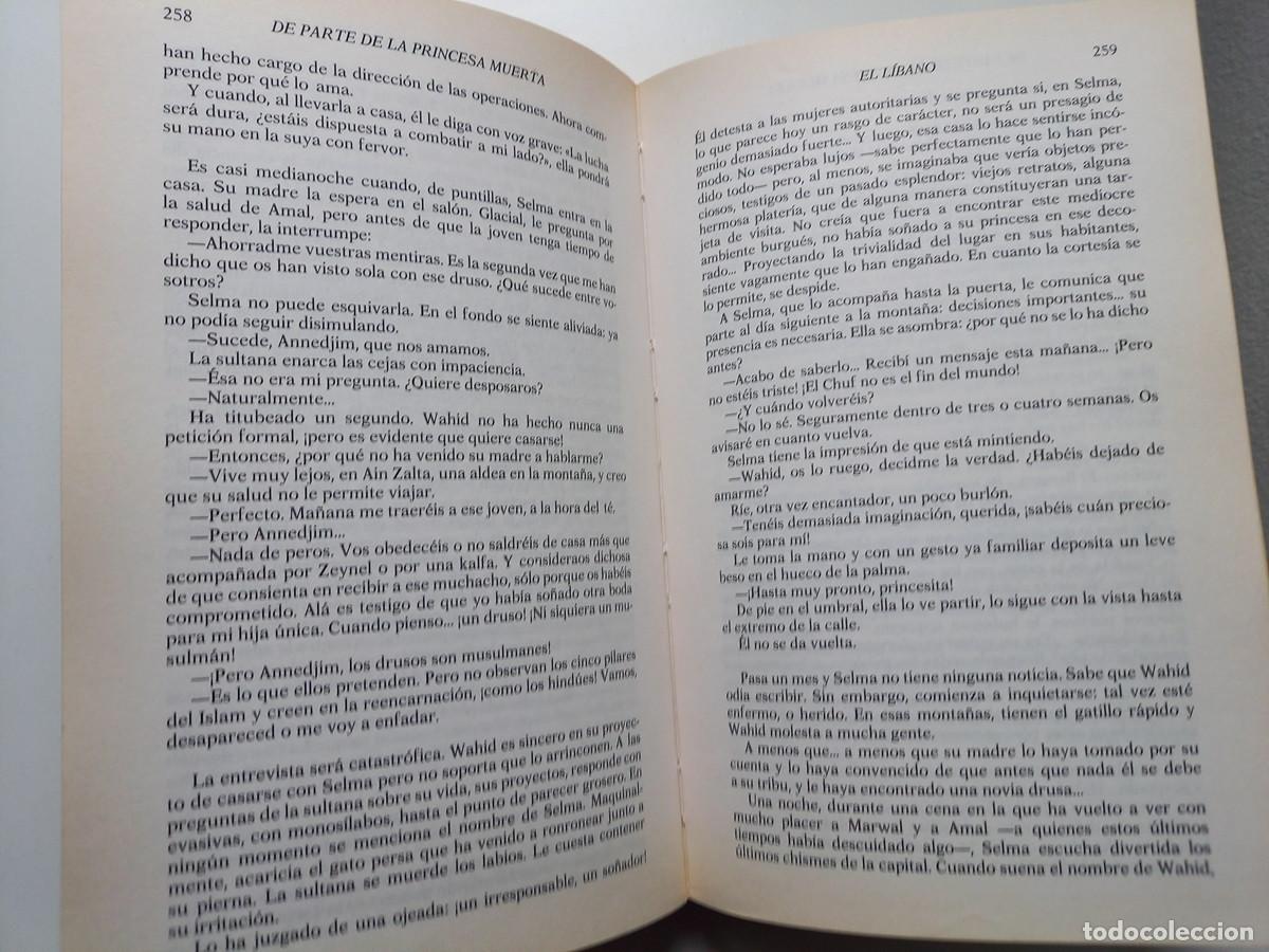 Libros de segunda mano: DE PARTE DE LA PRINCESA MUERTA. KENIZ&Eacute; MOURAD - Foto 6