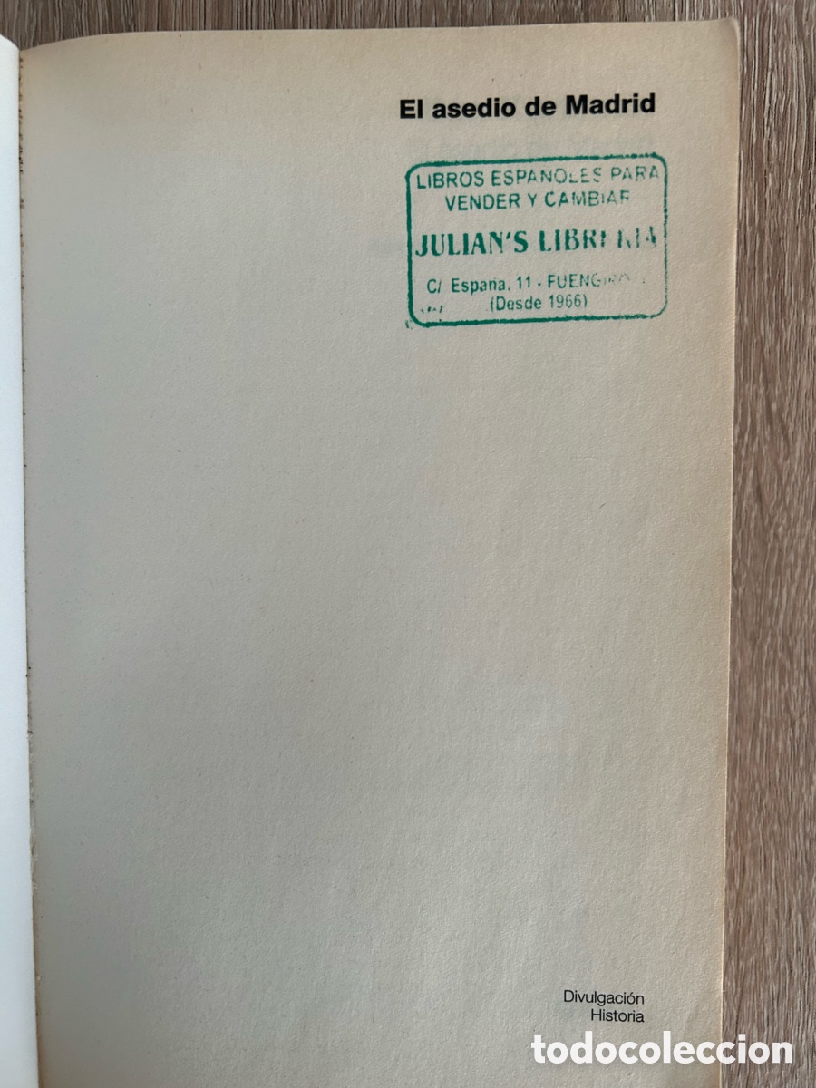 Libros de segunda mano: El asedio de Madrid. Dan Kurzman - Foto 3