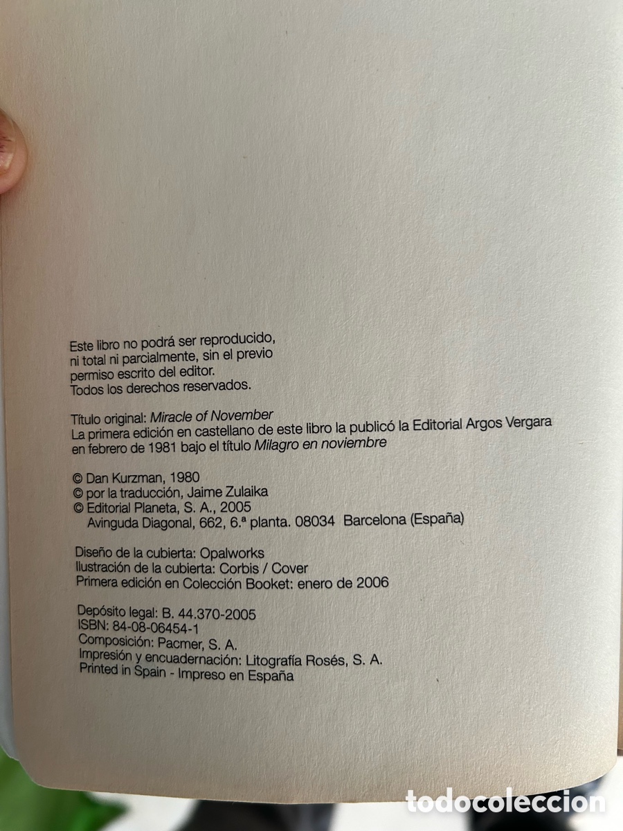 Libros de segunda mano: El asedio de Madrid. Dan Kurzman - Foto 4