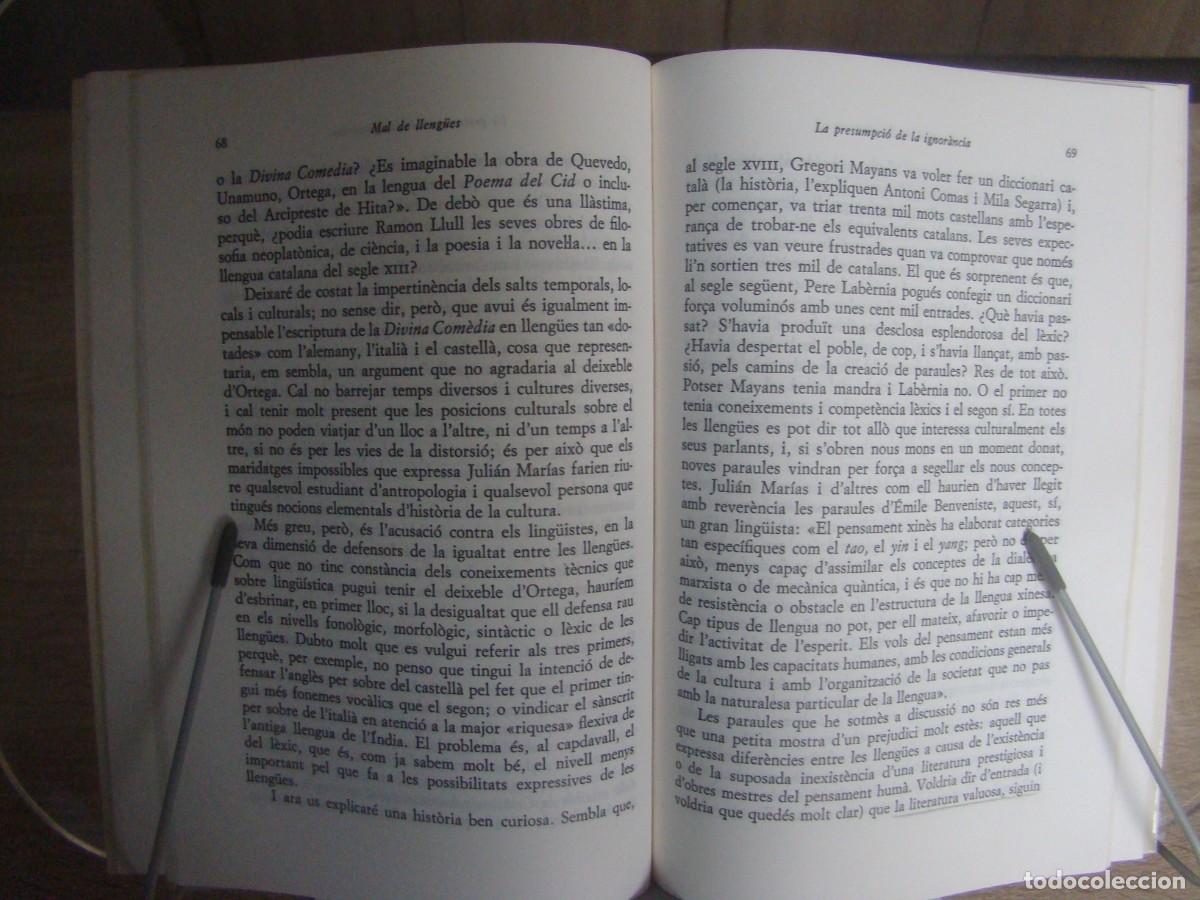 Libros de segunda mano: Mal de lleng&uuml;es - Foto 3