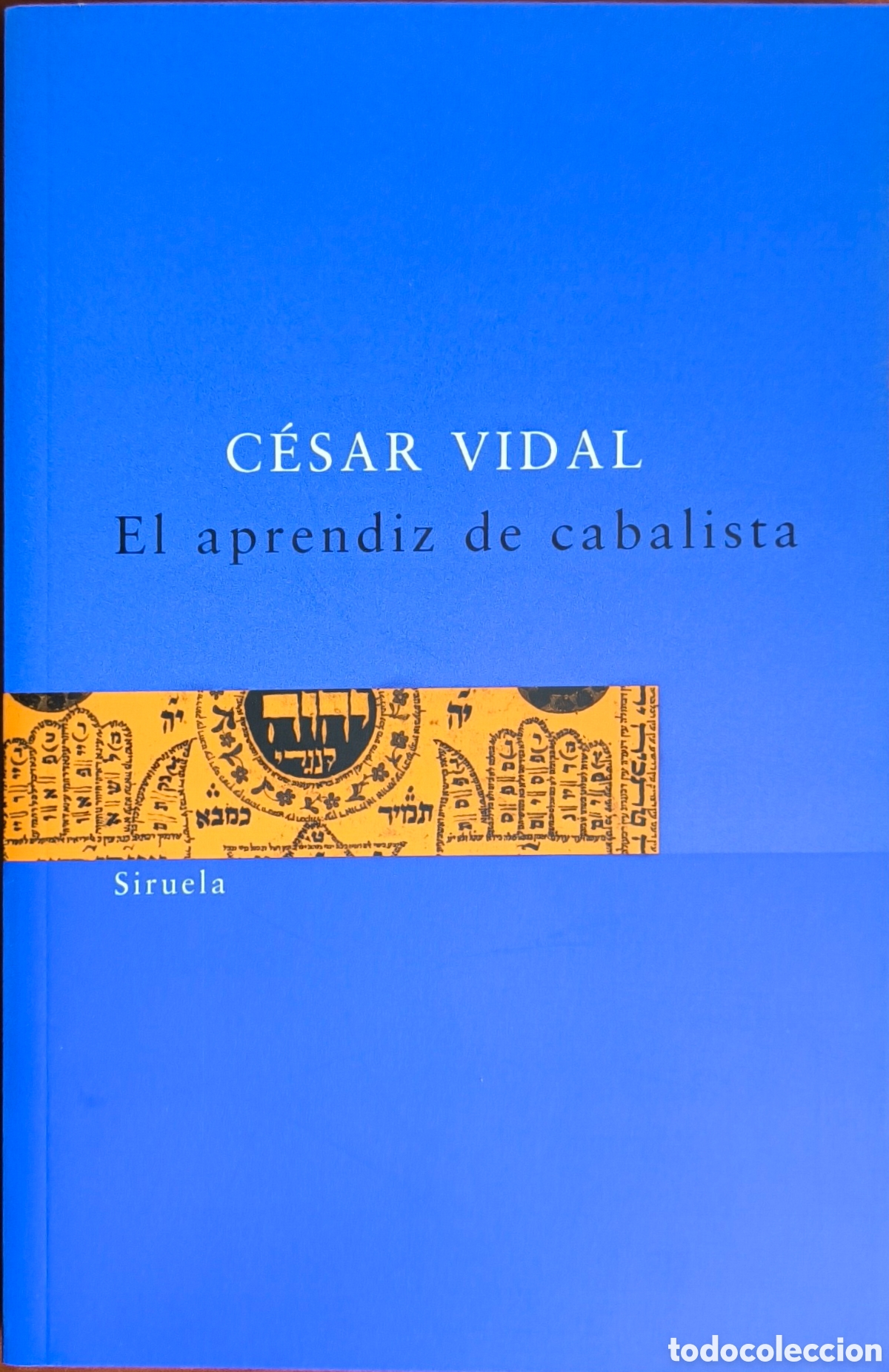 Libros de segunda mano: El aprendiz de cabalista. C&Eacute;SAR VIDAL. - Foto 1