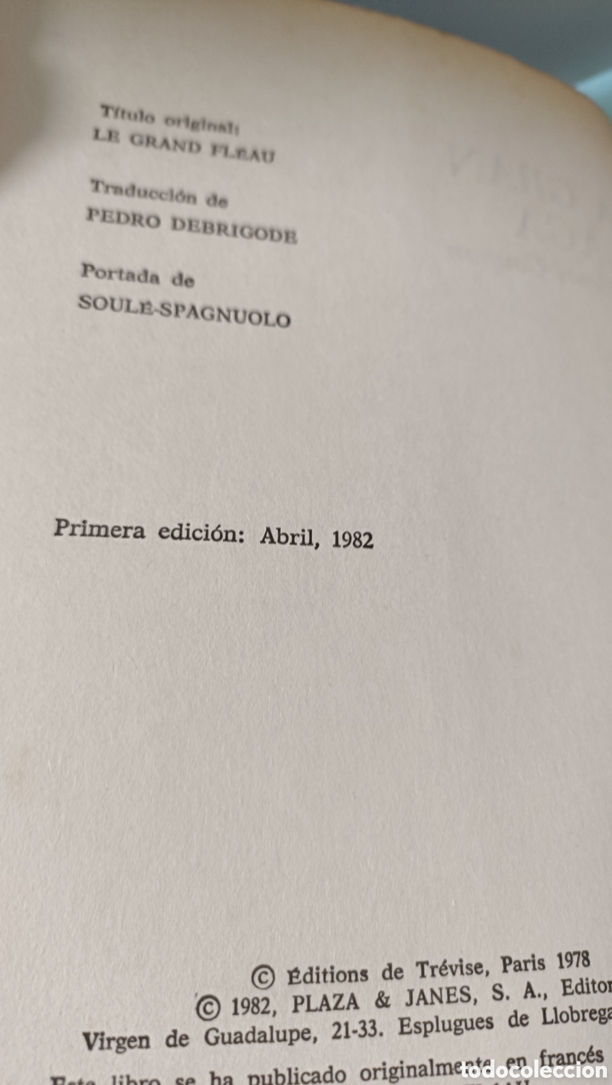 Libros de segunda mano: Henri Coupon La gran plaga - Foto 3