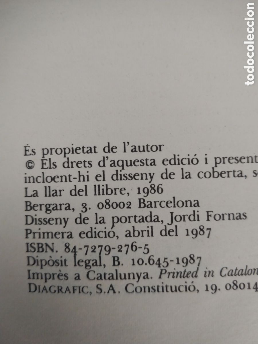 Libros de segunda mano: A LA VORA DE LAVUI any 1996 - Foto 2