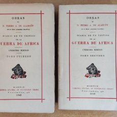 Libros de segunda mano: DIARIO DE UN TESTIGO DE LA GUERRA DE AFRICA / PEDRO ANTONIO ALARCON / 11ªED. 1942