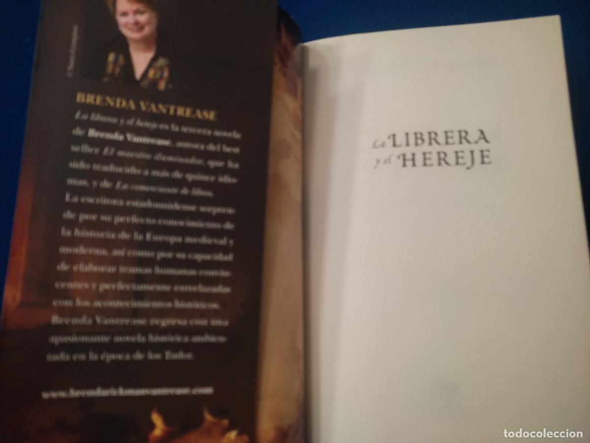 Libros de segunda mano: La Librera y el Hereje Brenda Vantrease Ed. Maeva 2010 - Foto 5