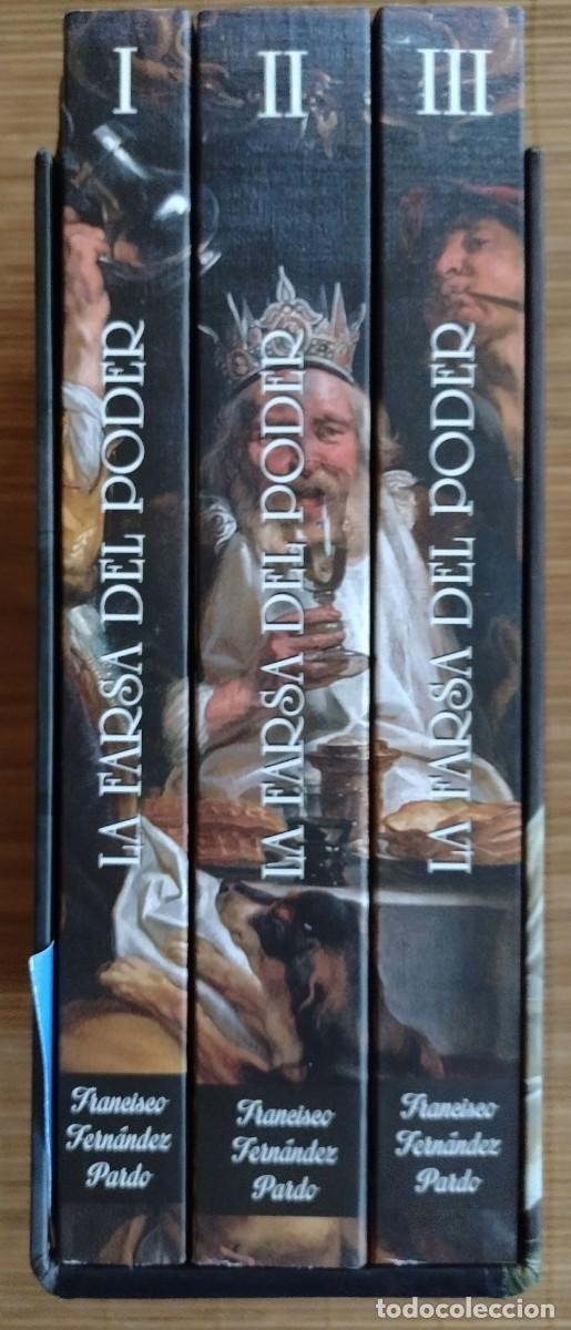 Libros de segunda mano: FERN&Aacute;NDEZ PARDO, FRANCISCO. LA FARSA DEL PODER. 3 VOL. - Foto 1