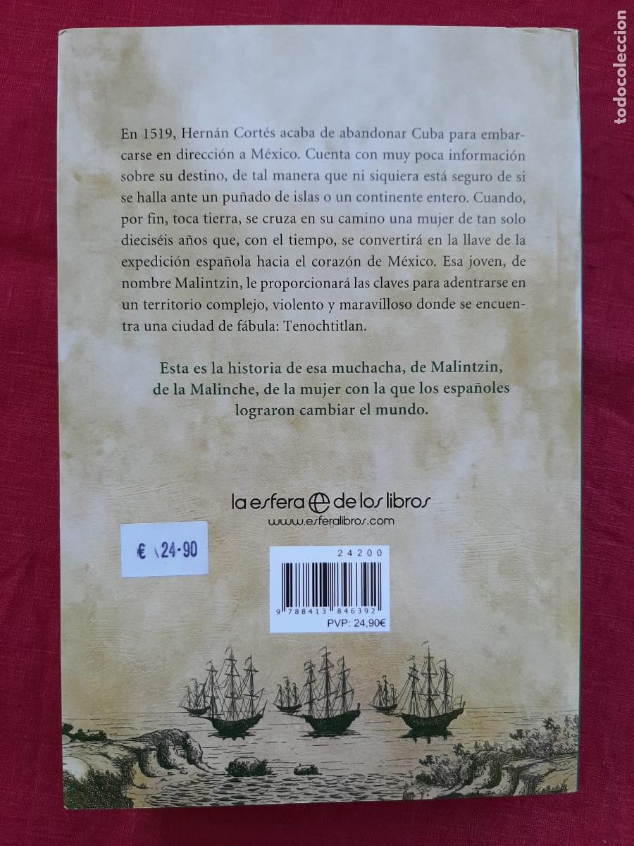 Libros de segunda mano: Malinche - V&aacute;zquez, &Aacute;lber - Foto 2