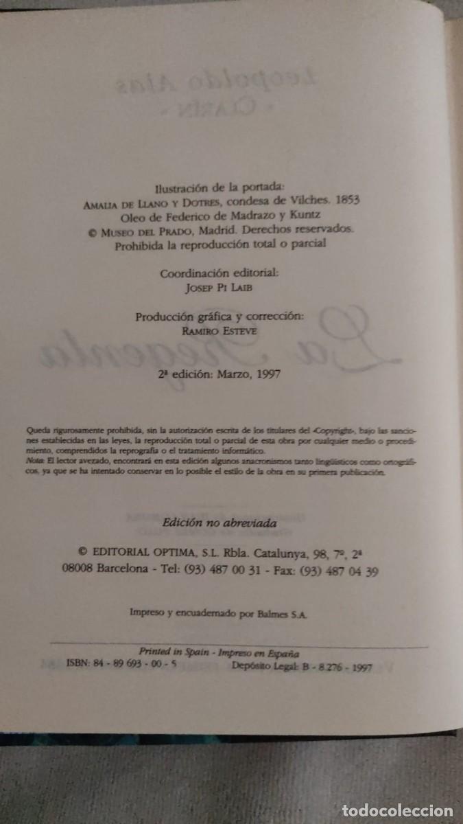 Libros de segunda mano: LA REGENTA. - Foto 13