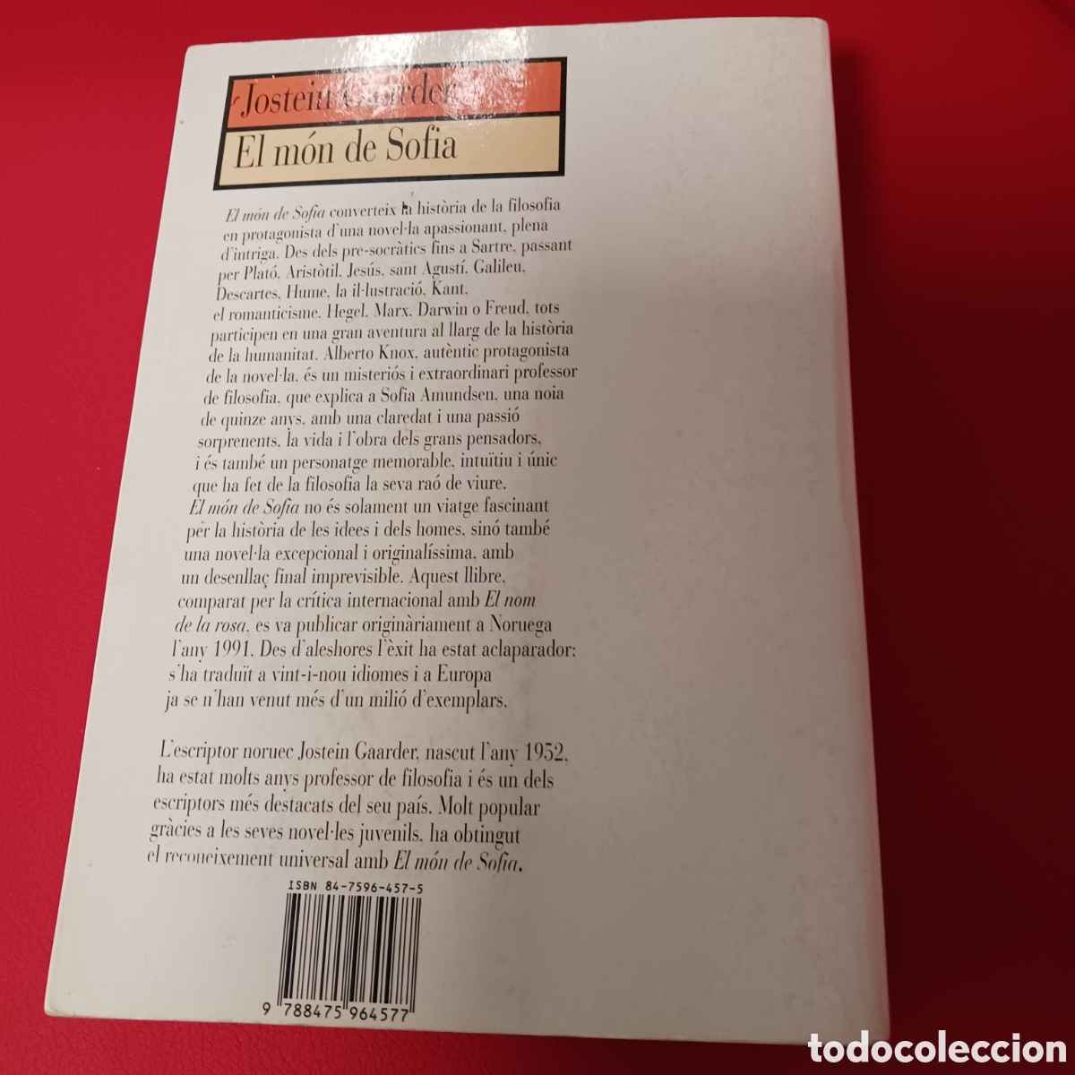 Libros de segunda mano: El m&oacute;n de Sofia de Jostein Gaarder - Foto 5