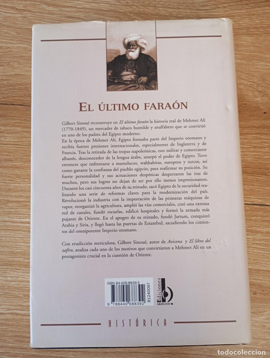 Libros de segunda mano: El &uacute;ltimo fara&oacute;n Gilbert Sinou&eacute; - Foto 2