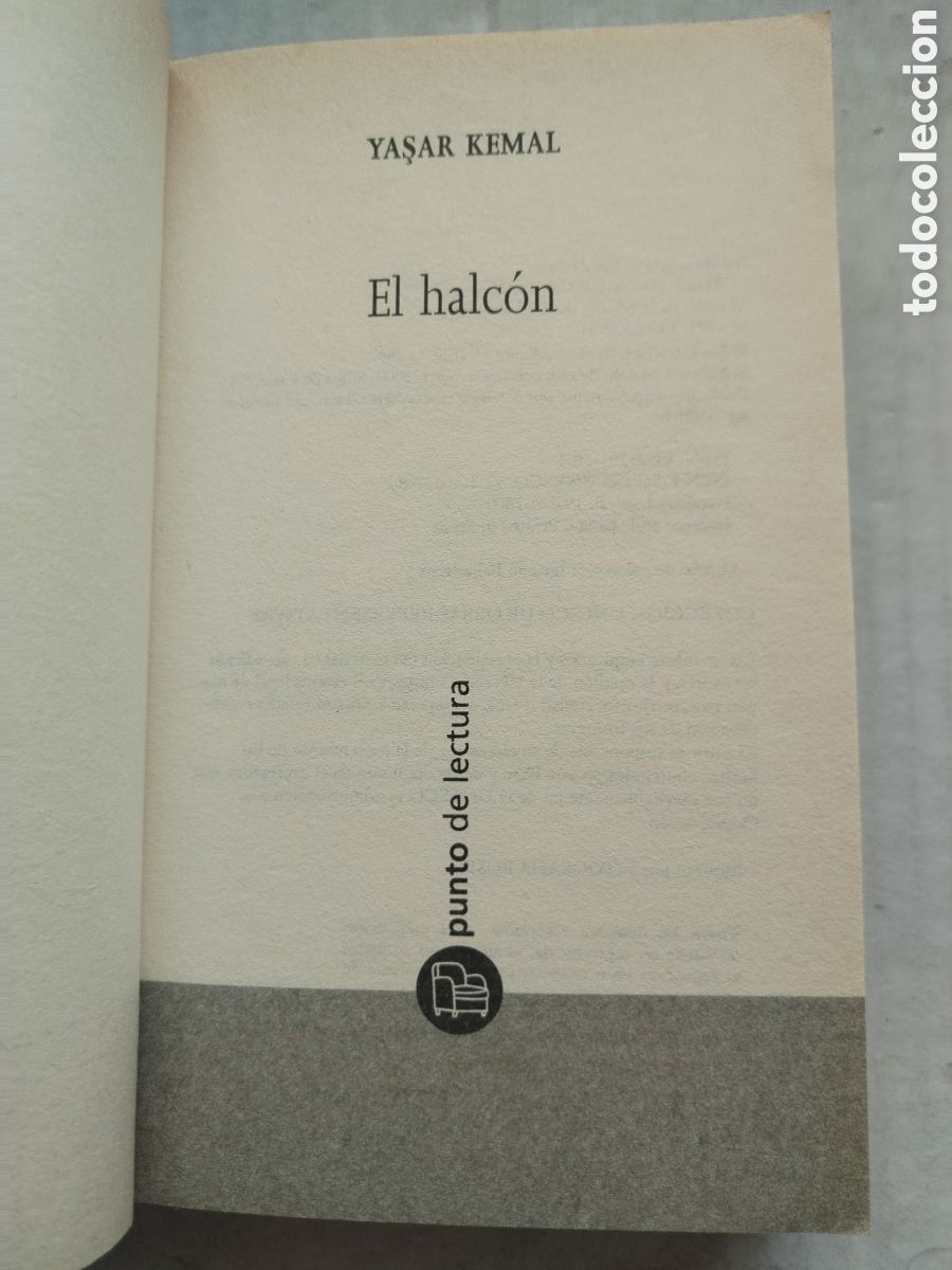 Libros de segunda mano: EL HALCON/YASER KEMAL - Foto 2