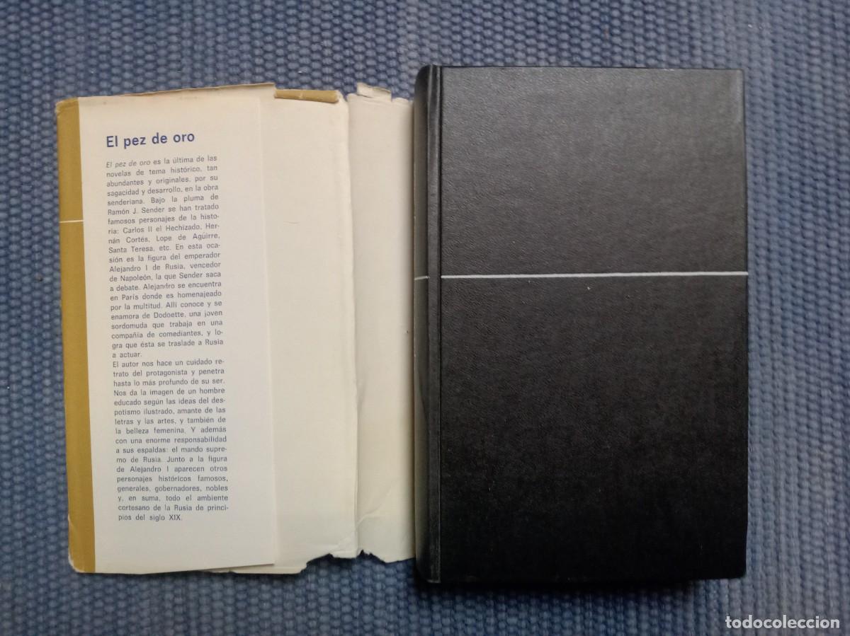 Libros de segunda mano: Sender, Ram&oacute;n J.: El pez de oro - Foto 2