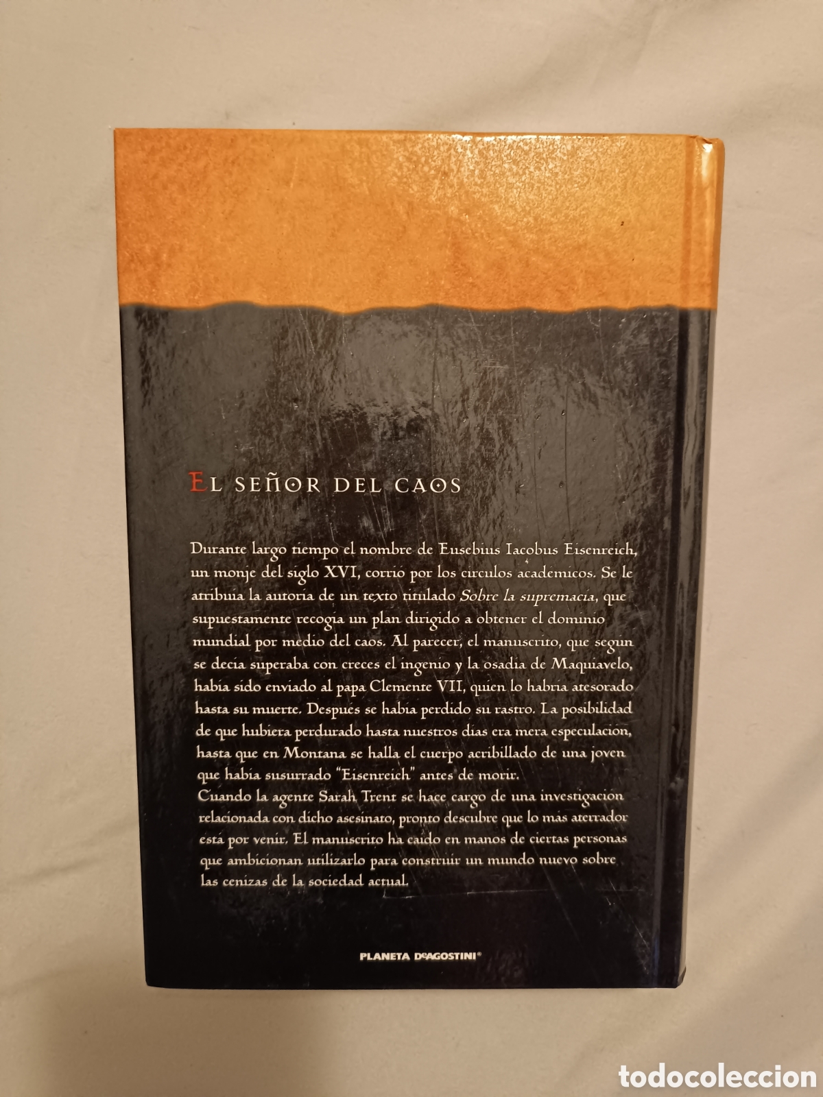 Libros de segunda mano: El se&ntilde;or del caos. Jonathan Rabb - Foto 2