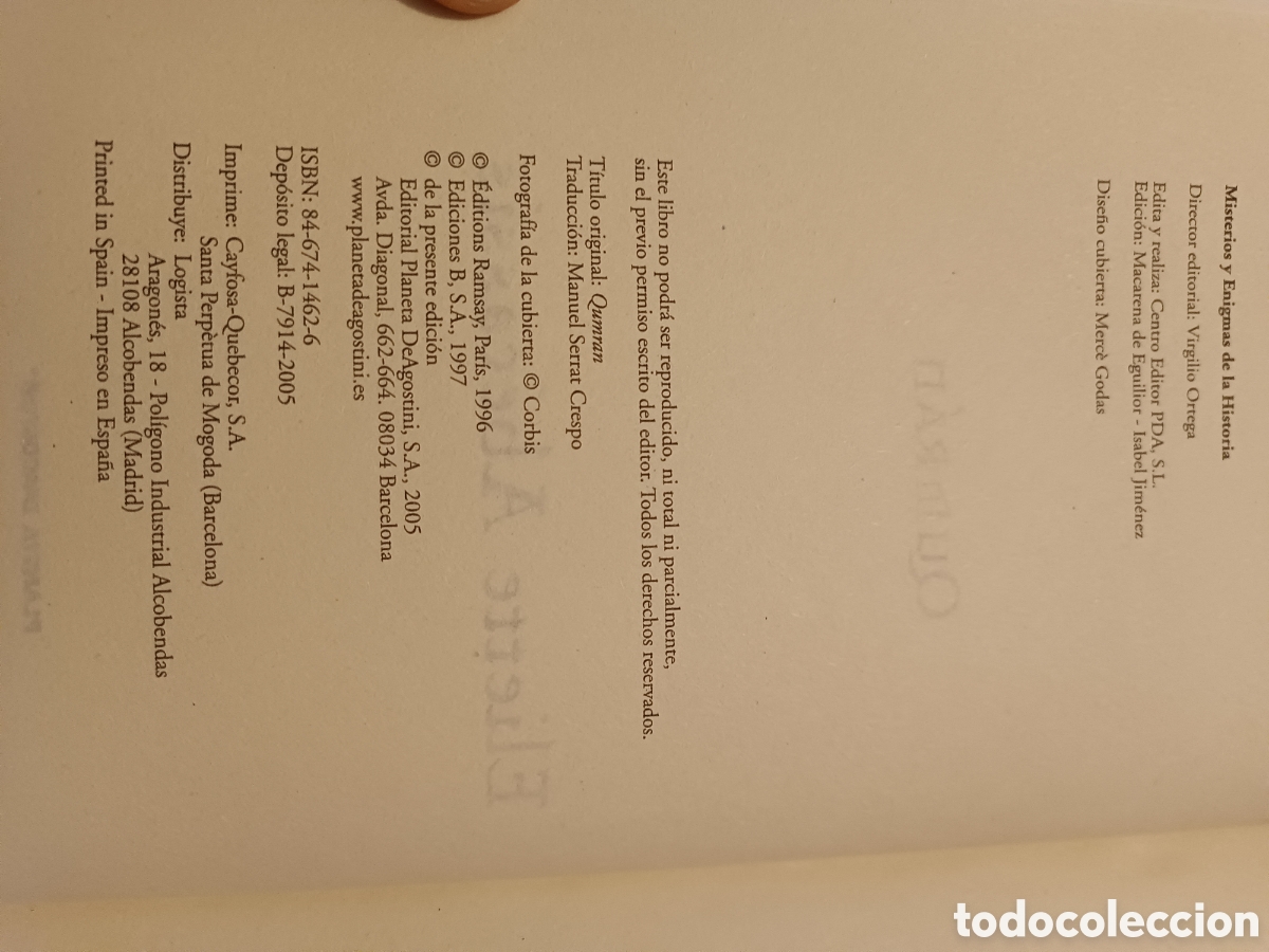 Libros de segunda mano: Qumr&aacute;n. Eliette Abecassis - Foto 3