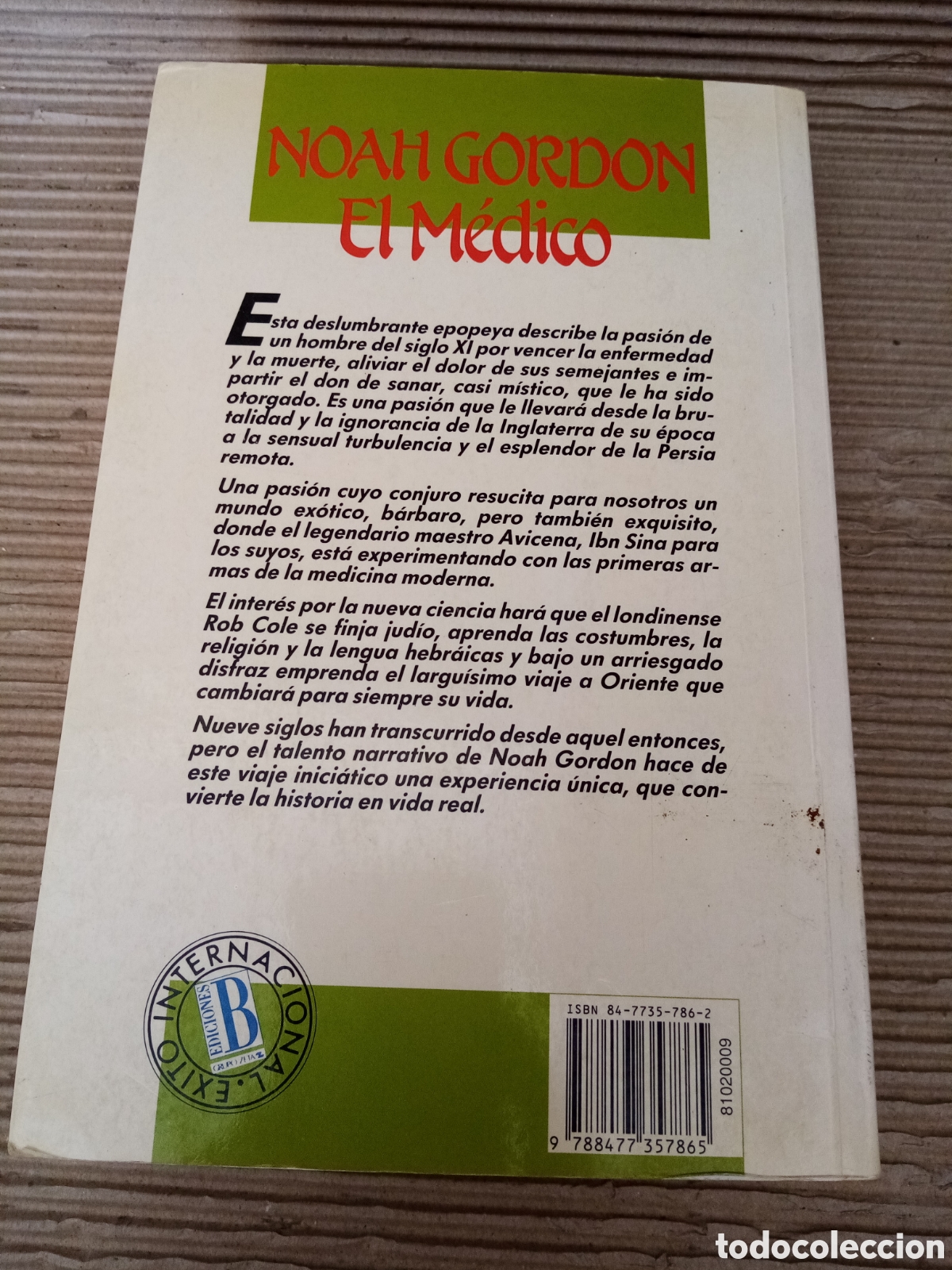 Libros de segunda mano: El M&eacute;dico - Noah Gordon- - Foto 3