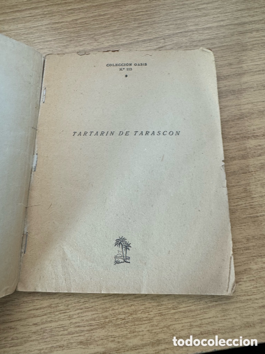 Libros de segunda mano: Libro: Tartar&iacute;n de Tarasc&oacute;n - Foto 2