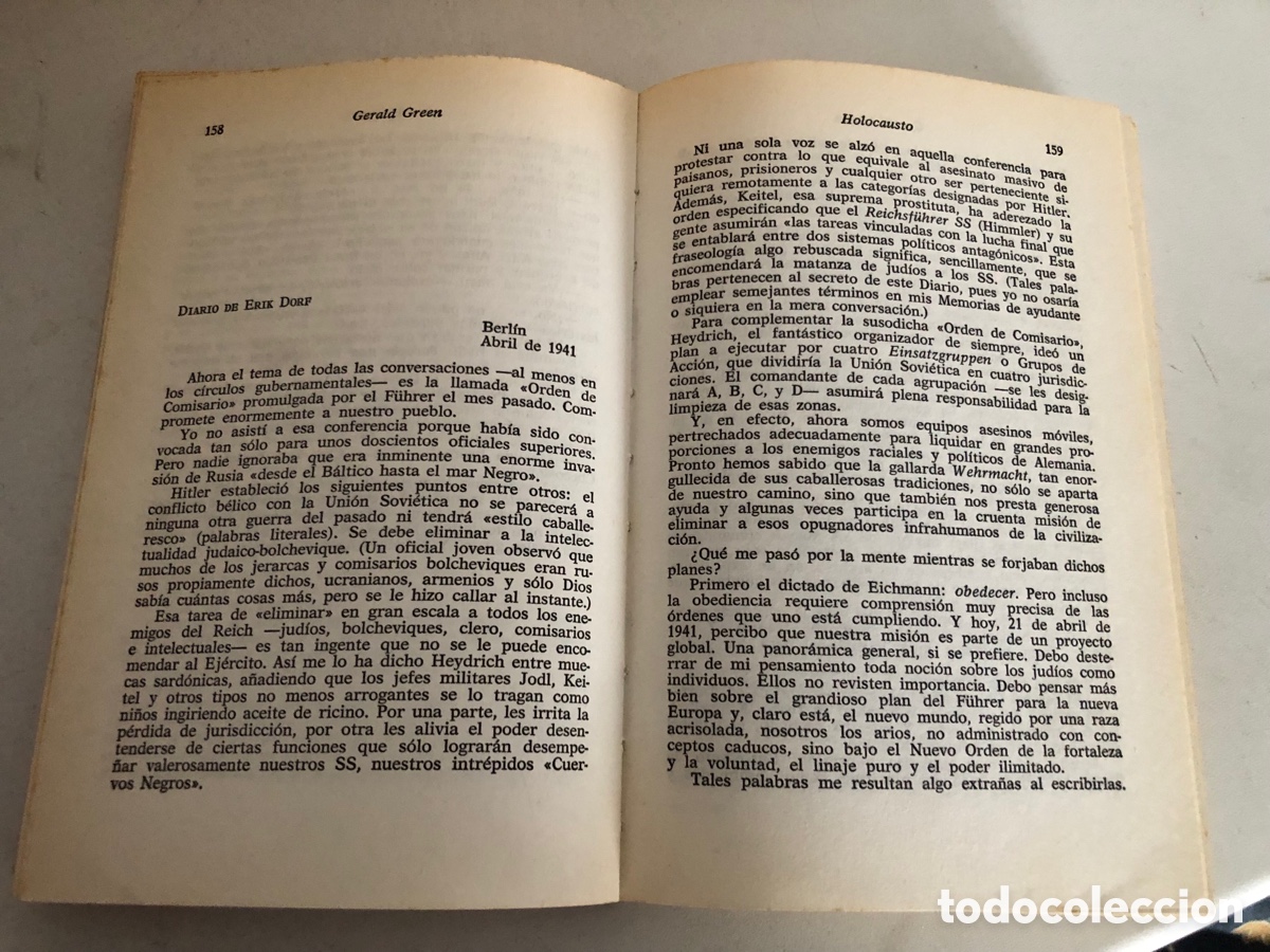 Libros de segunda mano: Holocausto Gerald Green - Foto 2