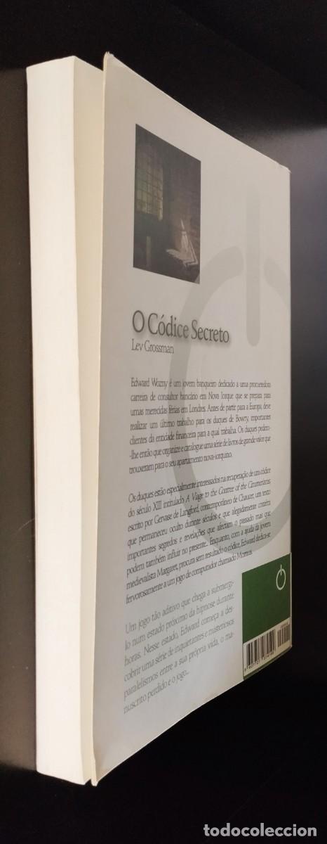 Libros de segunda mano: O C&oacute;dice Secreto de Lev Grossman - Foto 4