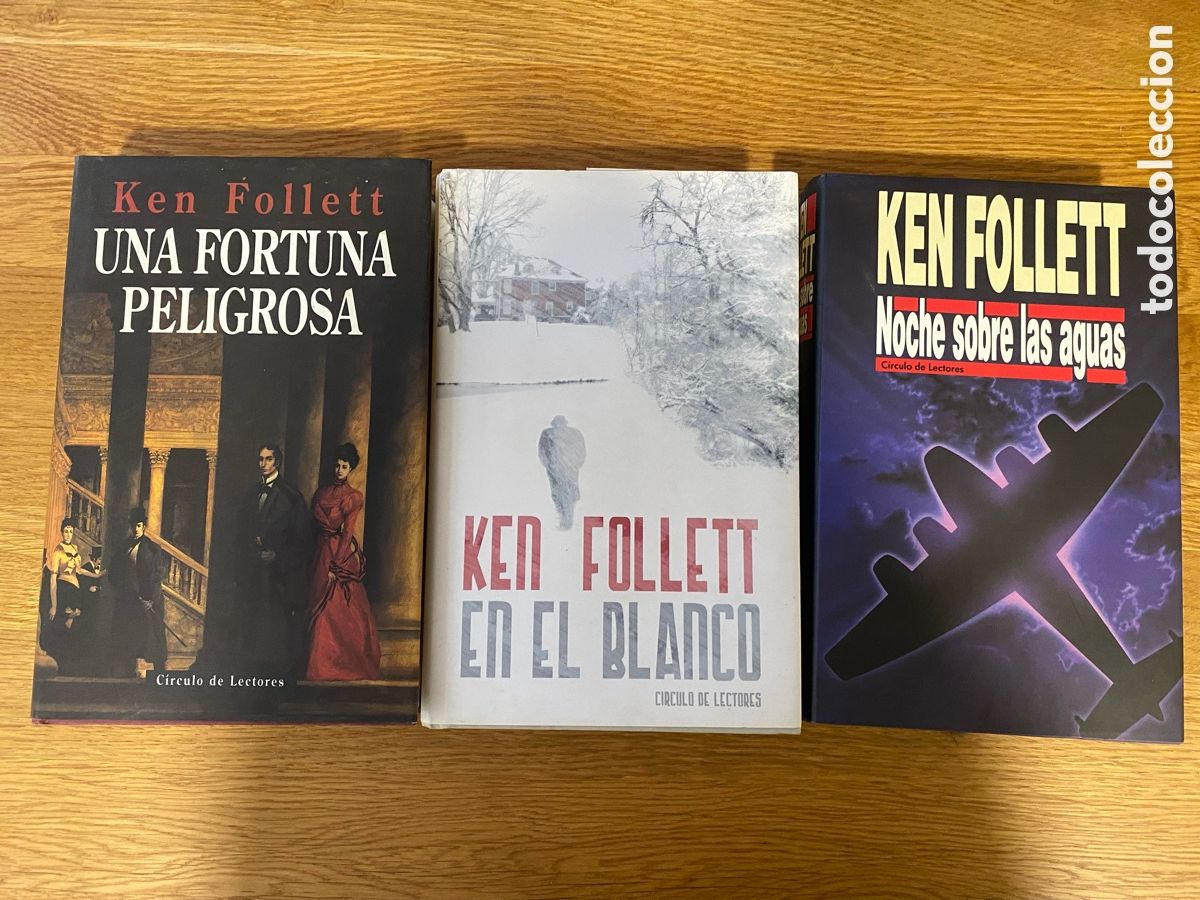 Libros de segunda mano: 3 EJEMPLARES DE KEN FOLLETT - Foto 1