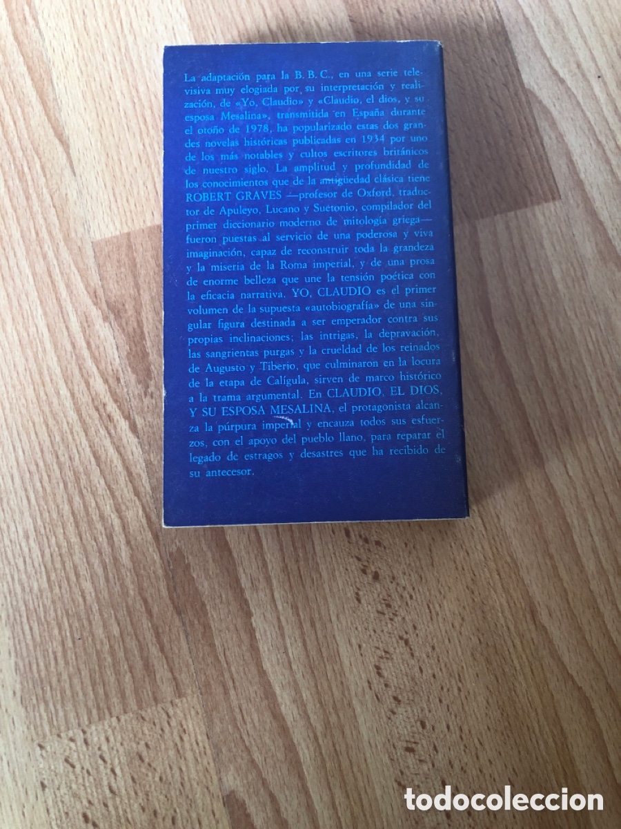 Libros de segunda mano: Yo, Claudio Robert Graves,1979 - Foto 3