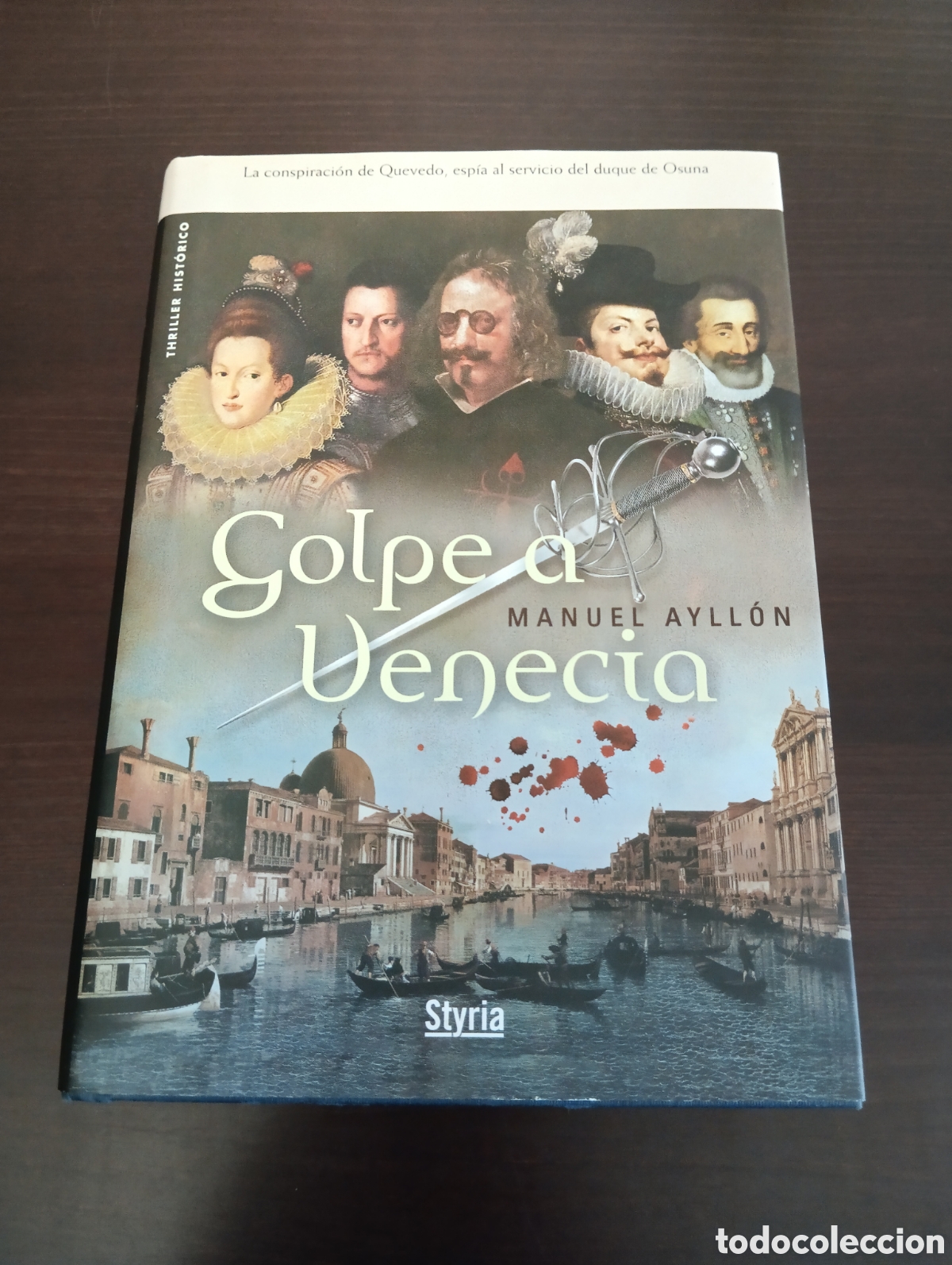 Libros de segunda mano: GOLPE A VENECIA. MANUEL AYLL&Oacute;N. - Foto 1