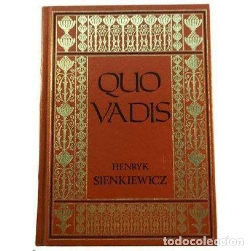 Second hand books: Quo Vadis? Tomo I - Sienkiewicz, Enrique - S.a de Promociones y Ediciones - 1986