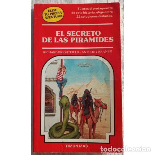 Second hand books: Secreto de las Piramides - Richard Brightfield - Anthony - Timun Mas - Elige Tu Propia Aventura, 12