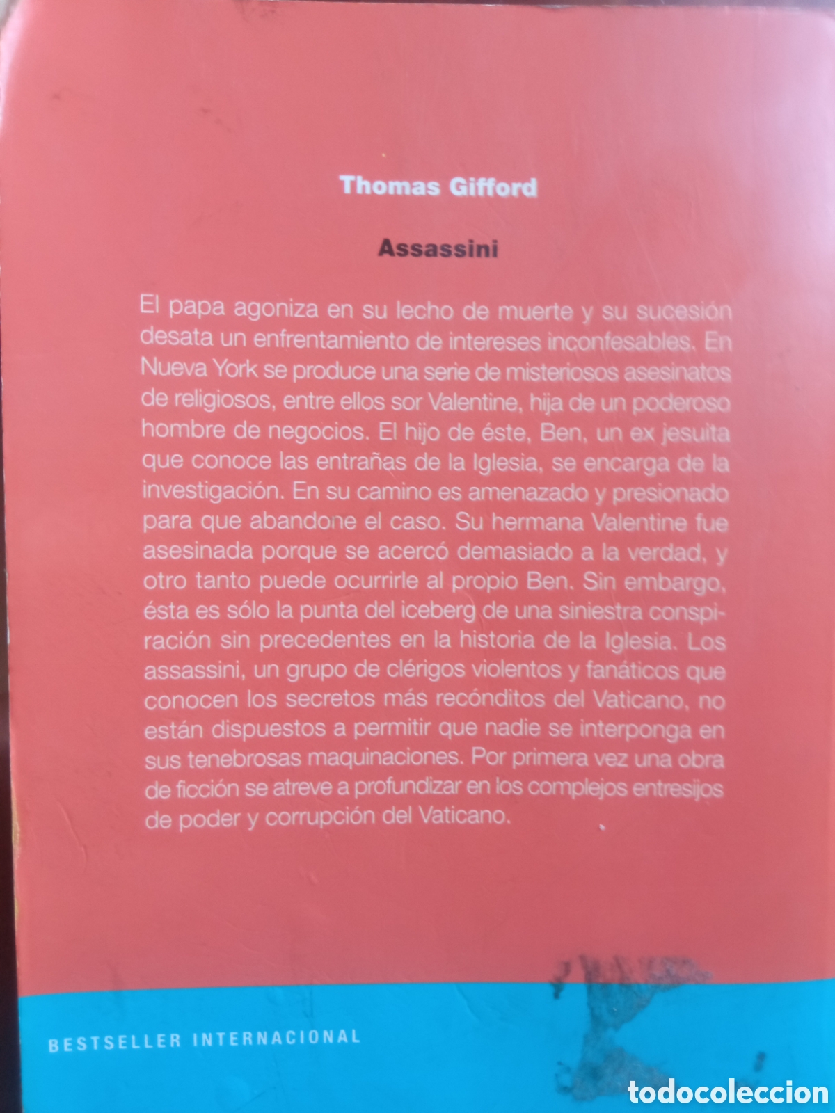 Libros de segunda mano: Assassini, Thomas Gifford - Foto 3